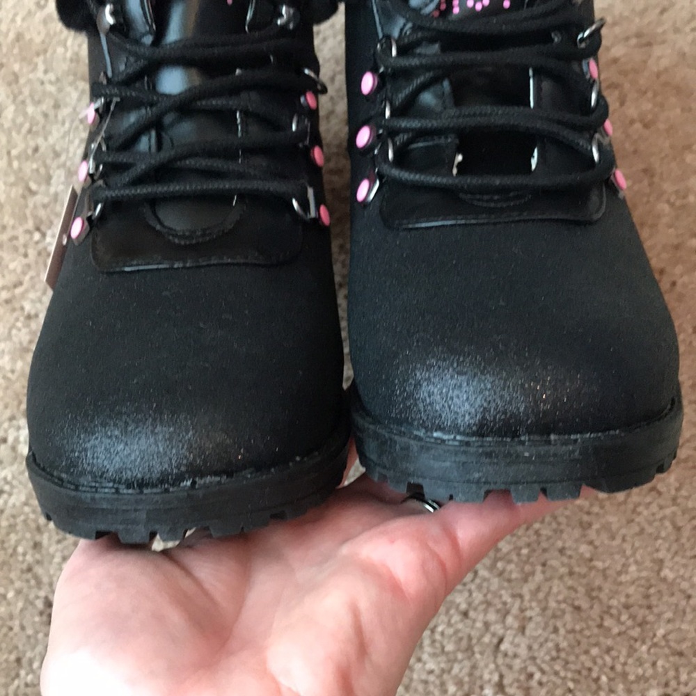 Juicy Couture Girls Shimmery Booties - Picture 5 of 8